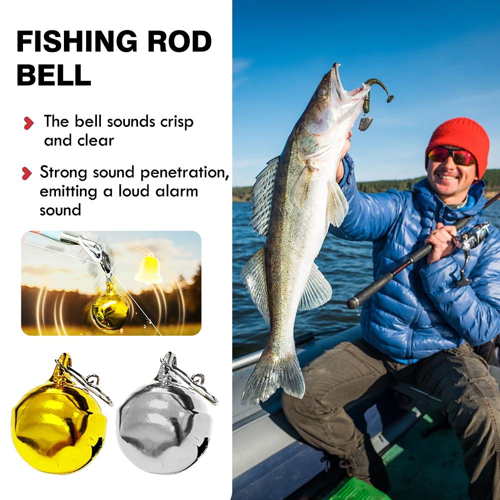 10pcs Fishing Bell Alarm Clip  - огляд і ціна Fishing Rod Ice