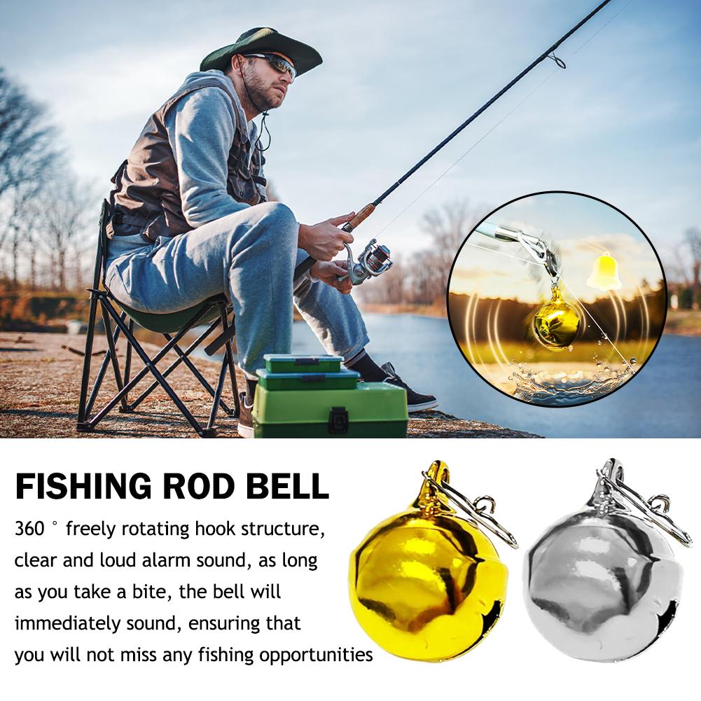 10pcs Fishing Bell Alarm Clip  - огляд і ціна Fishing Rod Ice