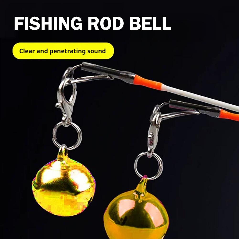 10pcs Fishing Bell Alarm Clip  - огляд і ціна Fishing Rod Ice
