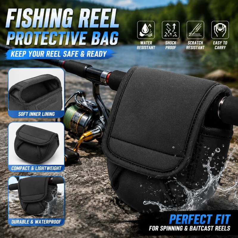 Fishing Reel Protective Cover  - огляд і ціна Fishing Rod Case