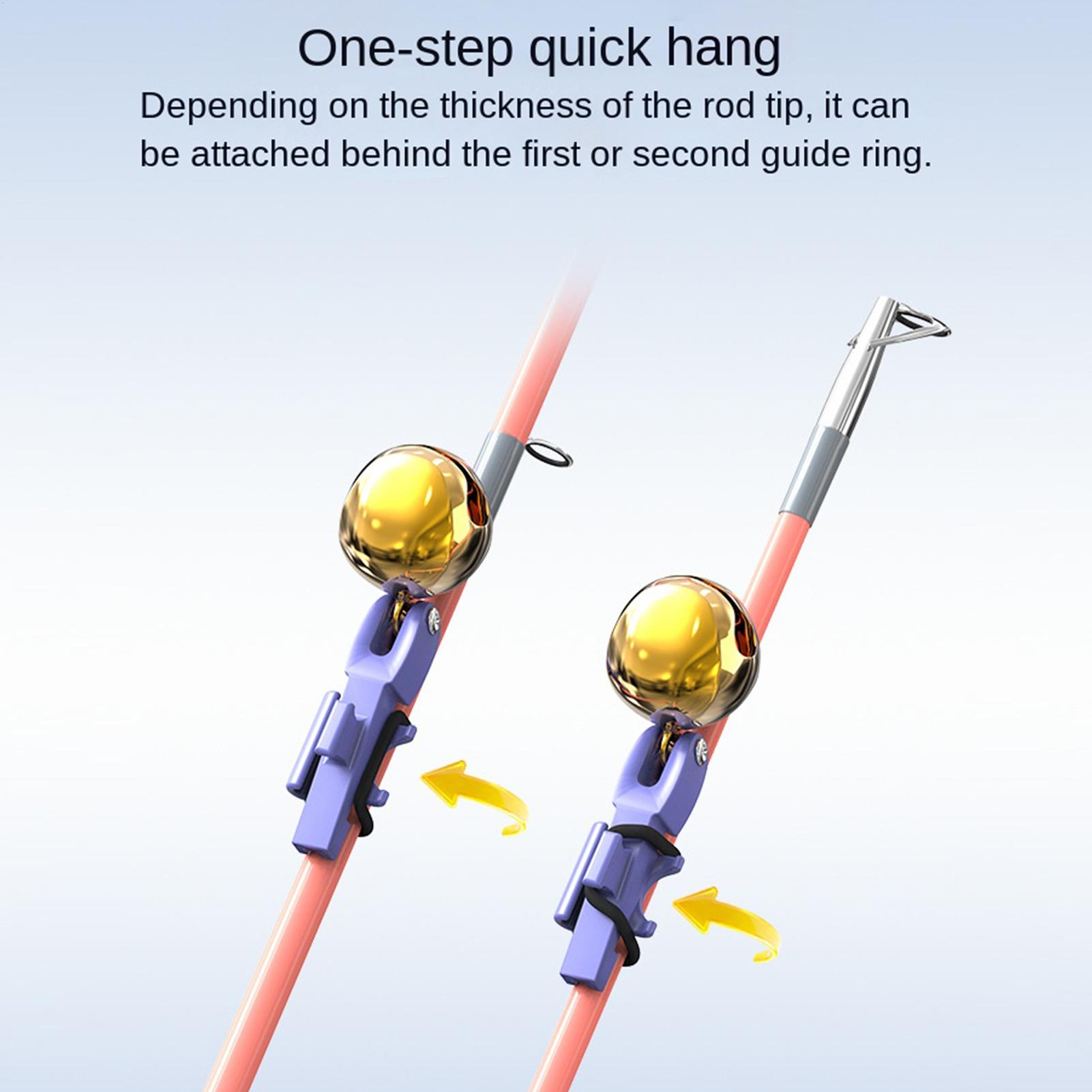 5Pcs Fishing Bite AlarmBell Ro - огляд і ціна Fishing Rod Ice