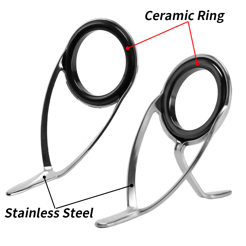 9Pcs Fishing Rod Guides Ring R - огляд і ціна Fishing Rod Casting