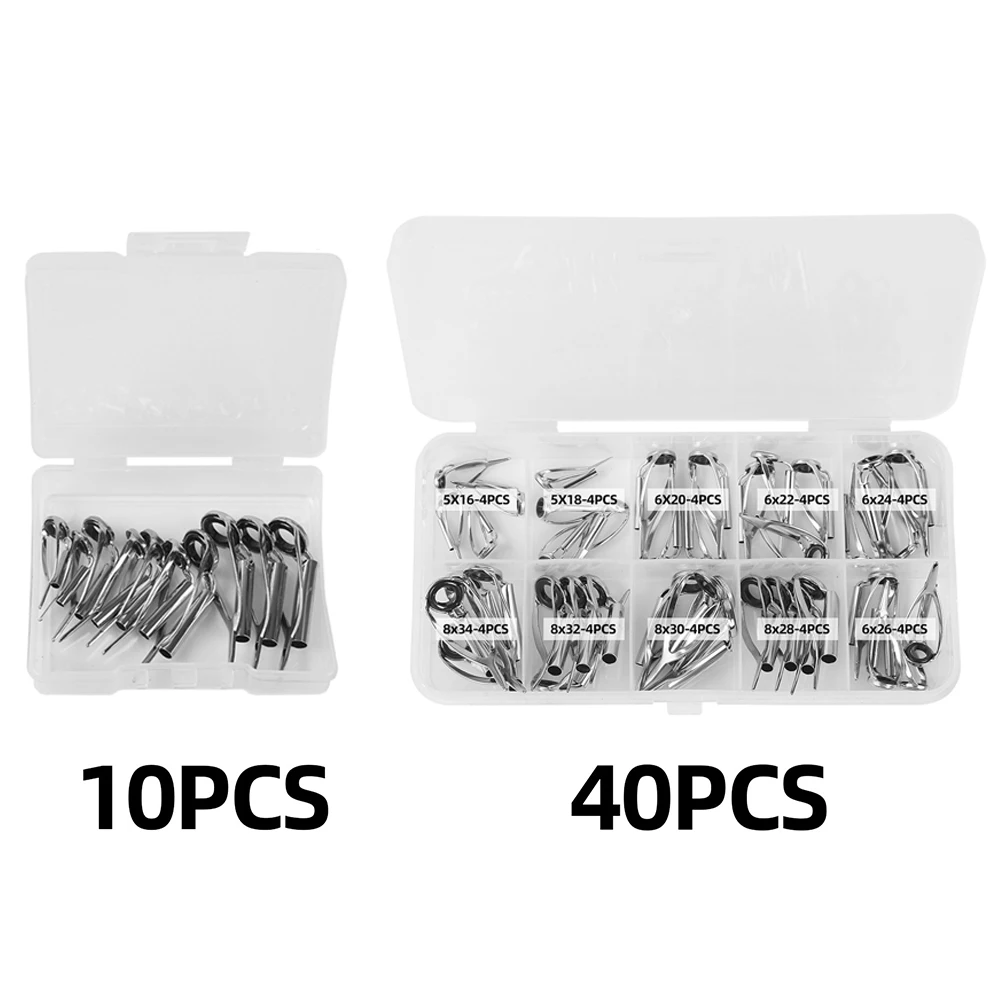 10/40pcs Fishing rod Tip Repai - огляд і ціна Fishing Rod Guide Replacement