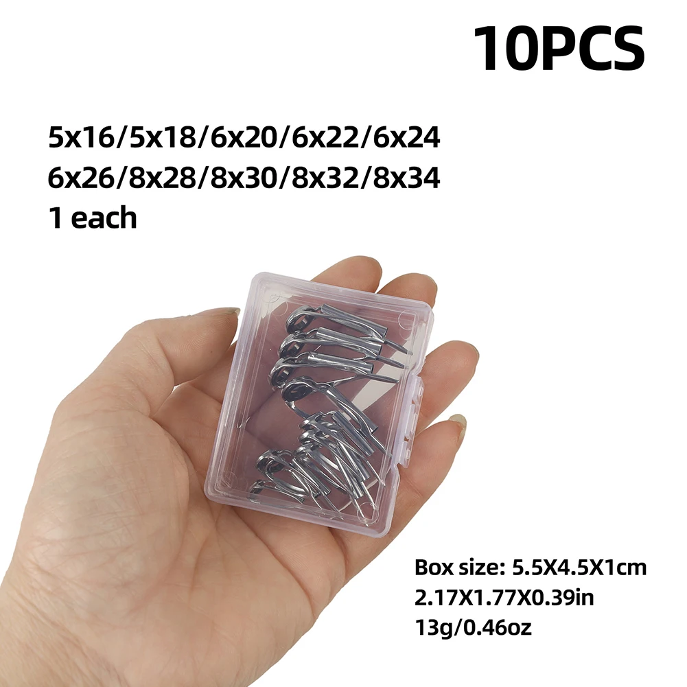 10/40pcs Fishing rod Tip Repai - огляд і ціна Fishing Rod Guide Replacement